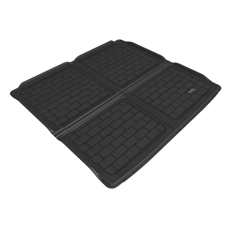 BMW iX Cargo Liner - Cargo Area - 3D MAXpider - Kagu, Carbon Fiber Embossed Pattern - Black - `22-`27